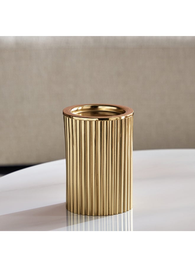 Home Box حامل شموع معدني مضلع من أريستو 12 × 26 × 12 سم  - Image 2