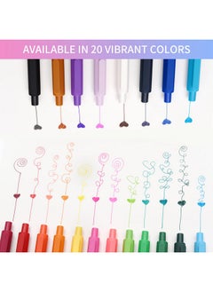 Kaco Retractable Gel Pens, 20 Assorted Colors  - Image 4