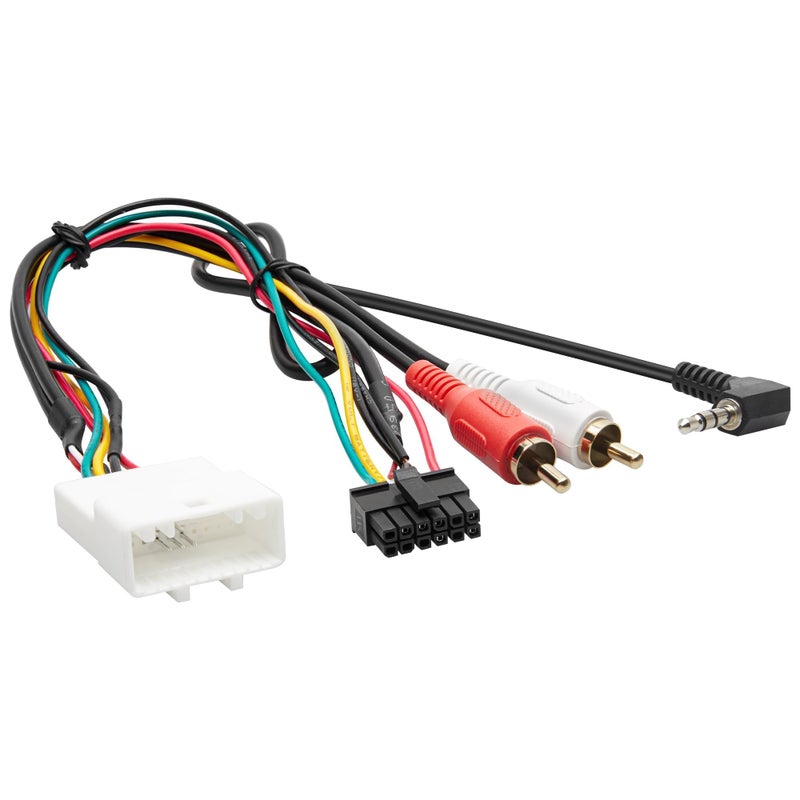 RED WOLF Steering Wheel Control Wire Harness with RCA 20-Pin Connector for Toyota 2003-2011 Camry, 2004-2012 Highlander, Lexus 2002-2003 ES330, 2003-2009 GX470 OEM SWC Retain Add-on Aftermarket Radio - Image 1