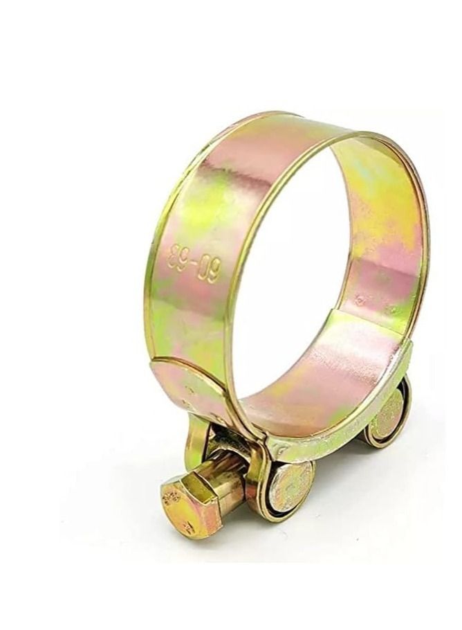 عباسلي مشبك خرطوم على شكل T-Bolt مطلي بالزنك - Image 1