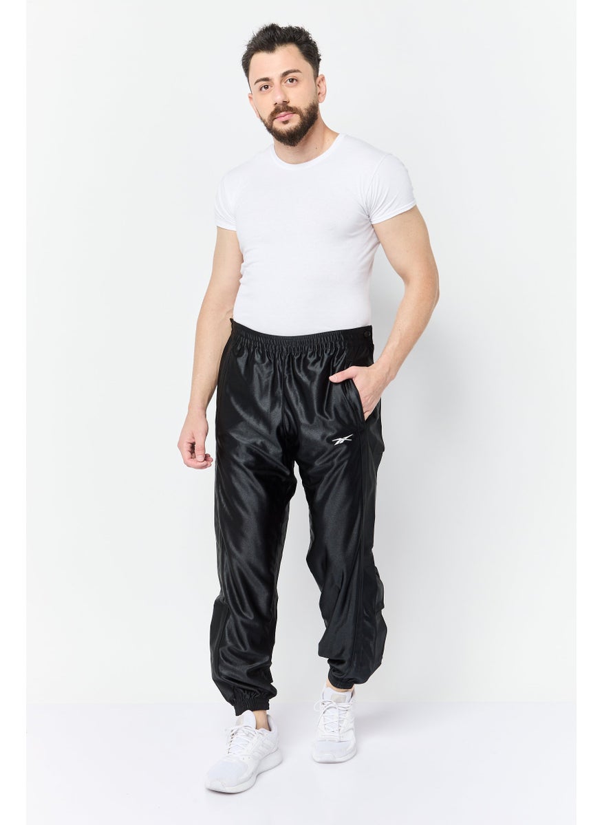 Reebok Men Sports wear Fit Training Sweatpants, Black  - Image 3