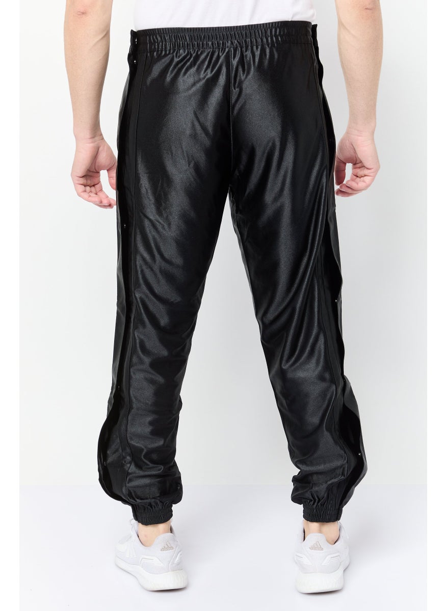 Reebok Men Sports wear Fit Training Sweatpants, Black  - Image 4
