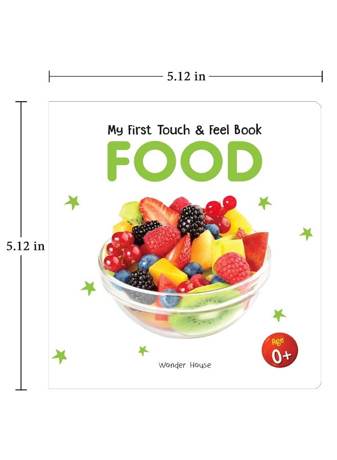 كتابي الأول عن اللمس والشعور - الطعام: كتاب لوحي لللمس والشعور للأطفال - Image 4