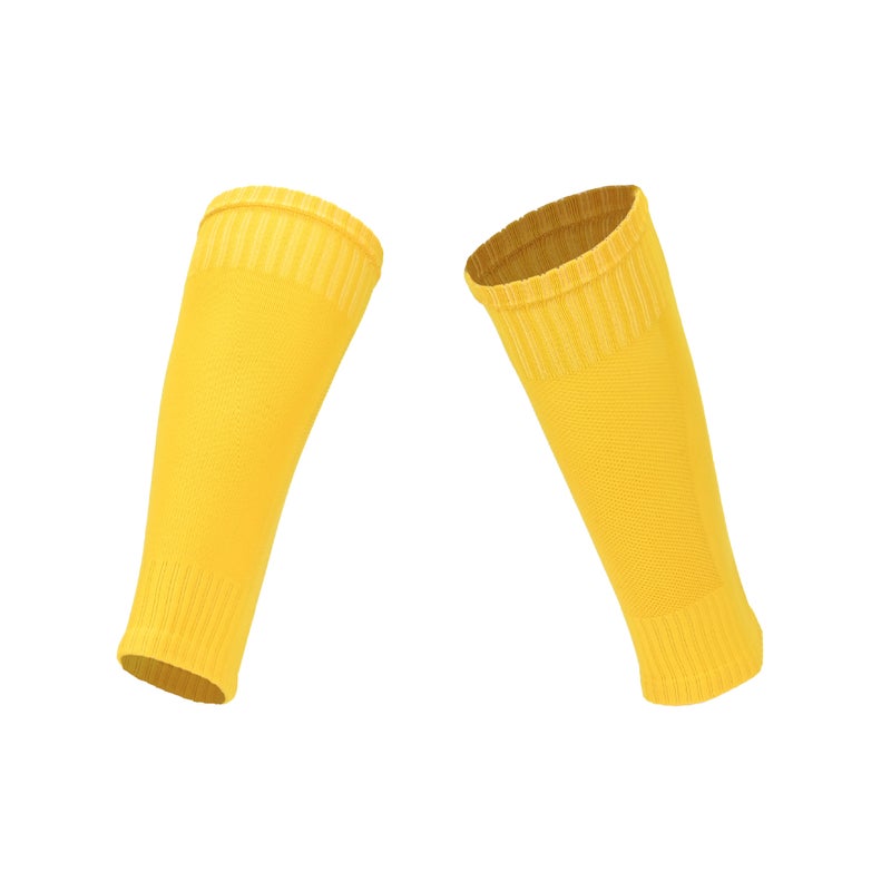 10 Pairs Over-the-Knee Soccer Socks with Shin Guard Sleeves for Adults & Kids, Multipack Football Sports Socks