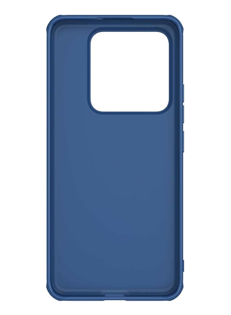 Nillkin Super Frosted Shield Pro Series Cover Case Designed For Xiaomi Mi 14 Pro - Blue - Image 2