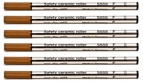 Schmidt 6 Pack Black 5888 Fine Tip Schmidt Metal Refill - Image 1