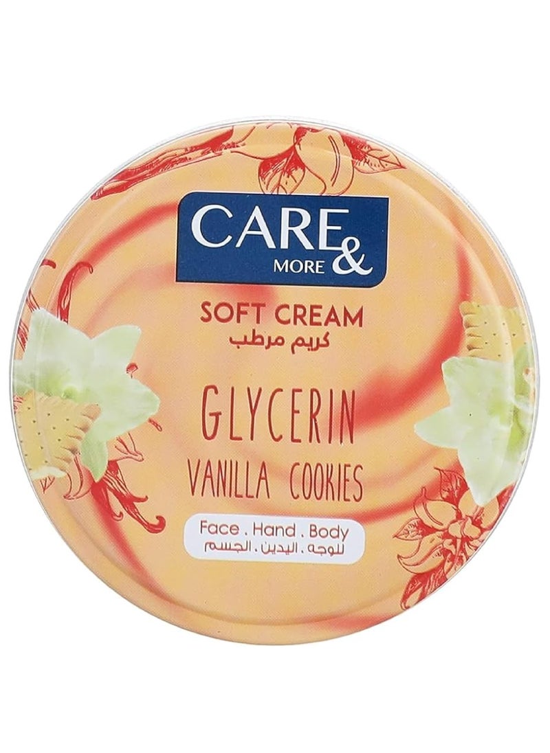 Care & More CARE&MORE GLYCERIN VANILLA COOKIES CRM 75ML 