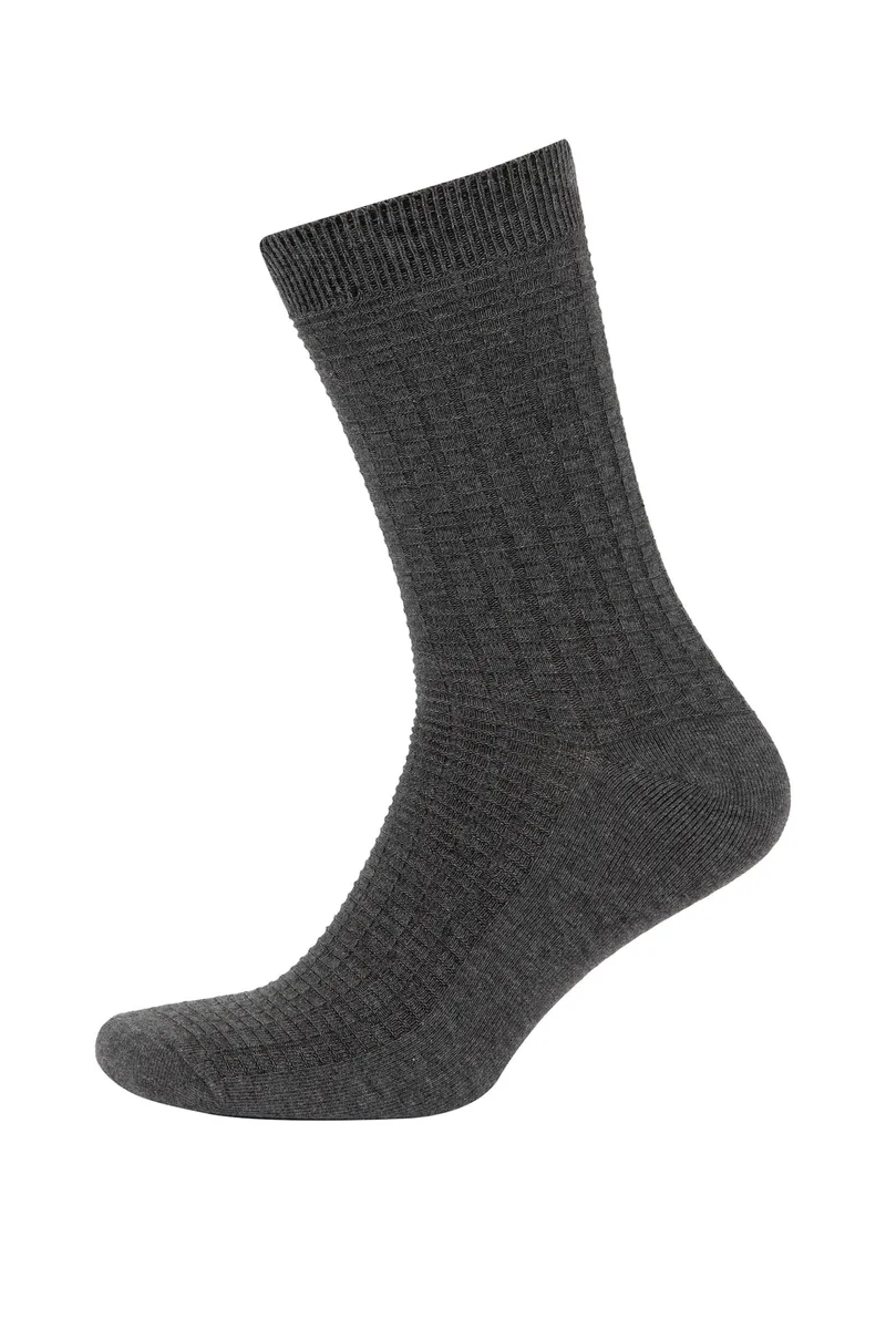 Defacto  Man Comfortable 5 Piece Cotton Socks for Men | Best Price UAE