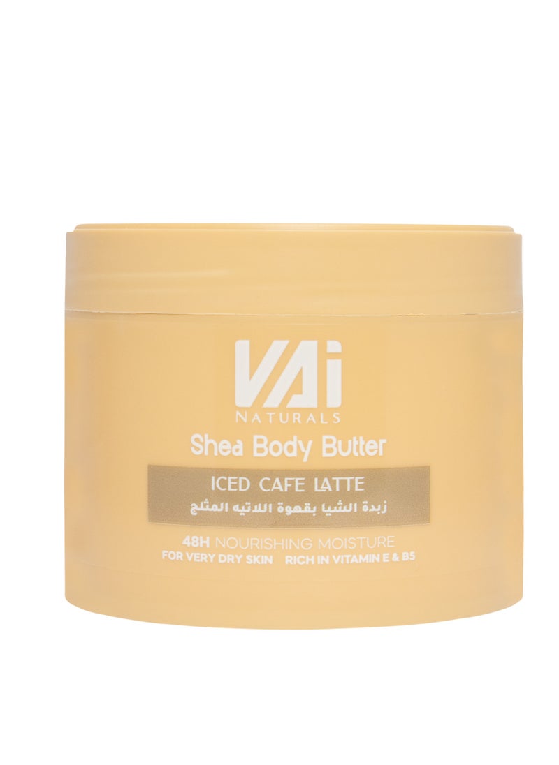 Vai Naturals Shea Body Butter – Iced Cafe Latte 300ml| 48H Deep Nourishment for Very Dry Skin | Rich in Vitamin E & B5 - pzsku/Z51E67D112146F586BB62Z/45/_/1739366515/e8406e66-ed6d-4266-97a9-af70e88bc518