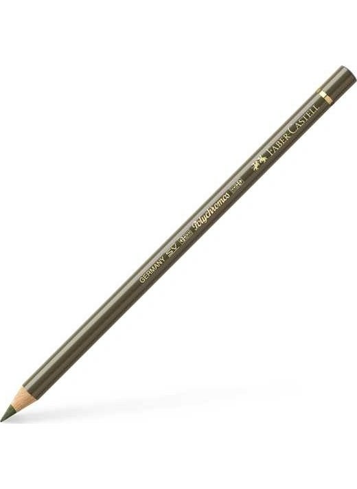FABER-CASTELL - Polychromos Color Pencil 173 Olive Green Yellowish - Image 1