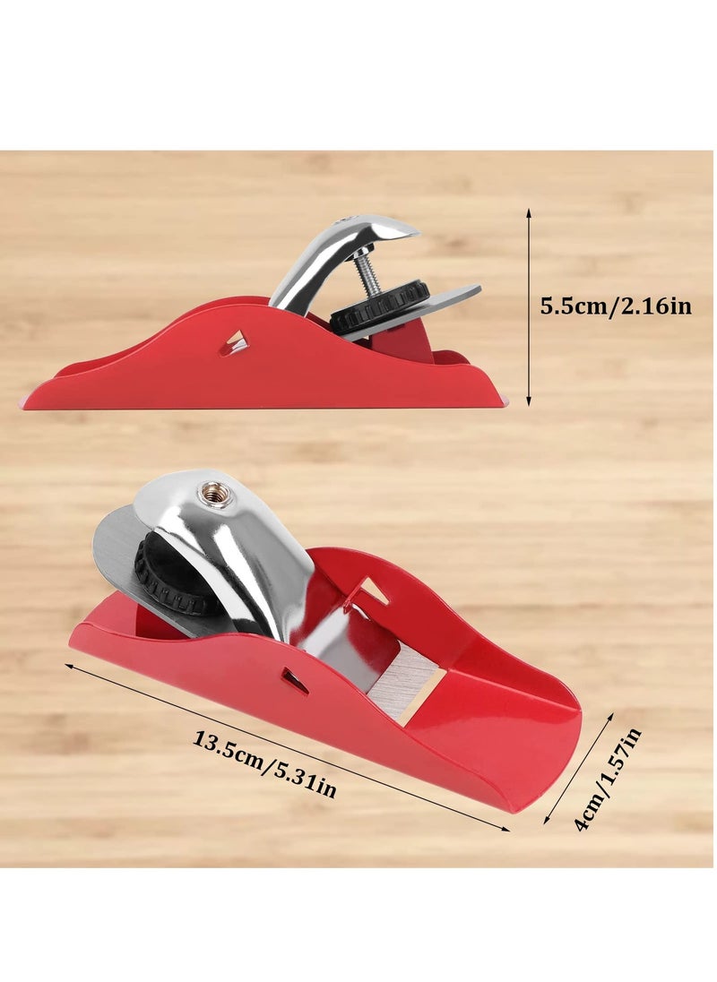 SYOSI Mini Hand Planer, Smoothing Plane, Adjustable Small Trimming Planer Manual Wood Planer Wood Plane Tool for Wood Carving Processing, and Carpenter DIY Model Making - Image 3