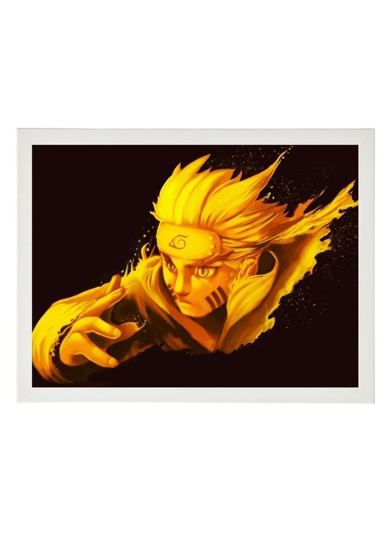 RKN Digital Wall Art Poster Frame Naruto Uzumaki 21X30 cm - Image 1