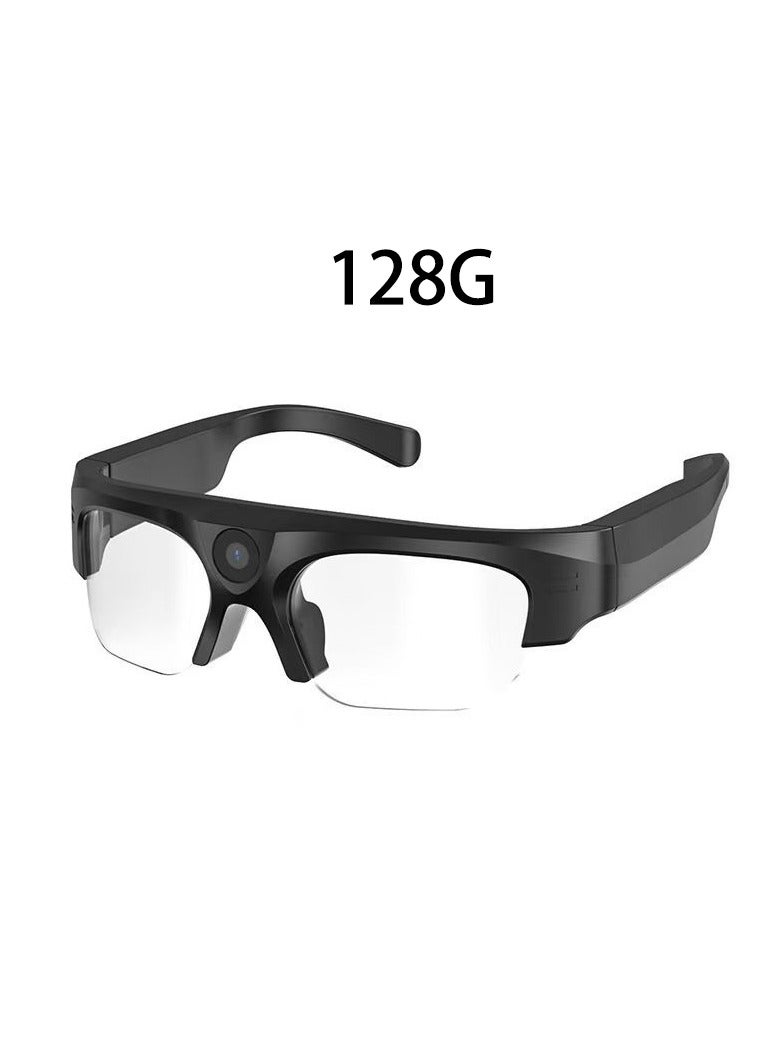 Smart Bluetooth music head-mounted camera glasses, high-tech high-definition recording and video glasses, ai glasses  - Image 1