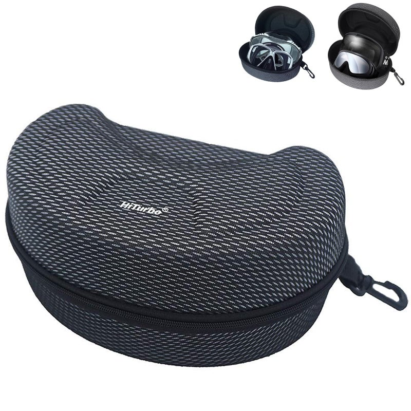 Hiturbo Ski Goggles Hard Case, EVA Snowboard Goggles Box, Diving Mask Protection Carrying Case for Snow & Water Sport(1pc) - Image 1