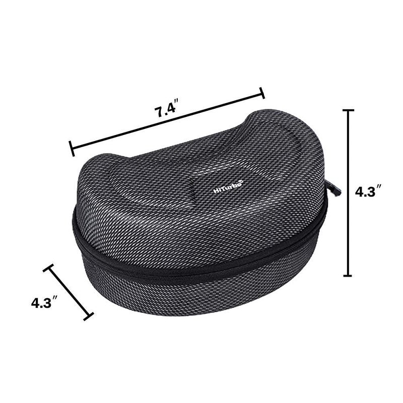 Hiturbo Ski Goggles Hard Case, EVA Snowboard Goggles Box, Diving Mask Protection Carrying Case for Snow & Water Sport(1pc) - Image 2