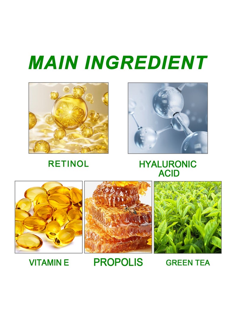 إيلهو كريم ترطيب البشرة بالريتينول لمكافحة الشيخوخة وتقليل التجاعيد وتبييض البشرة وترطيبها وشد البشرة. - Image 3