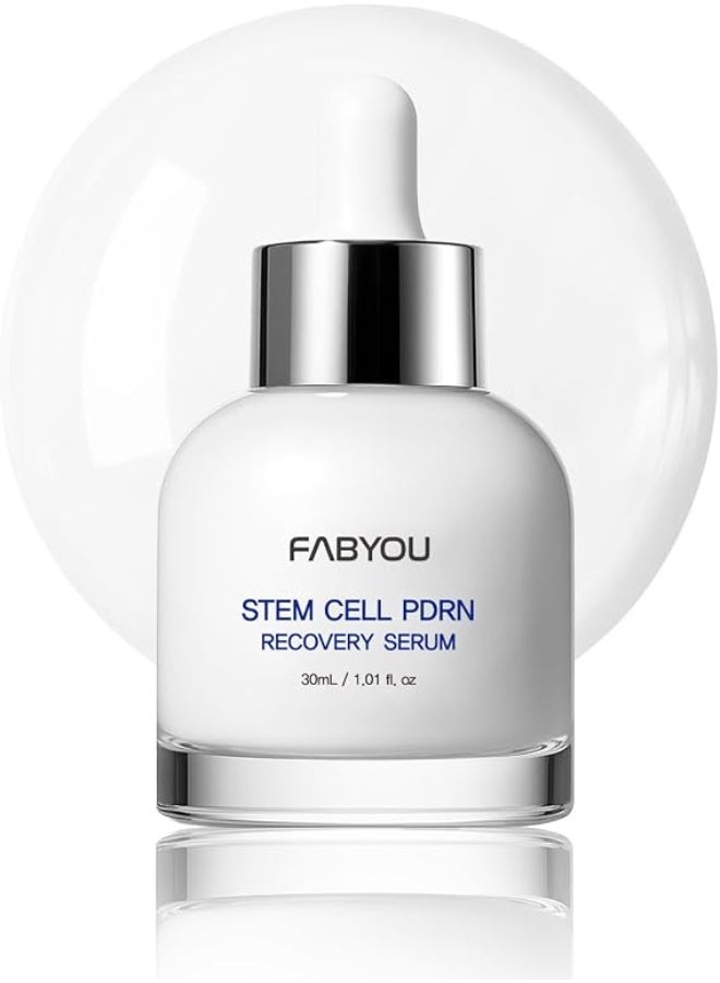 FABYOU Stem Cell PDRN Recovery Facial Serum with Centella & CICA, Anti-Aging & Firming, 1.01 fl oz (30ml)