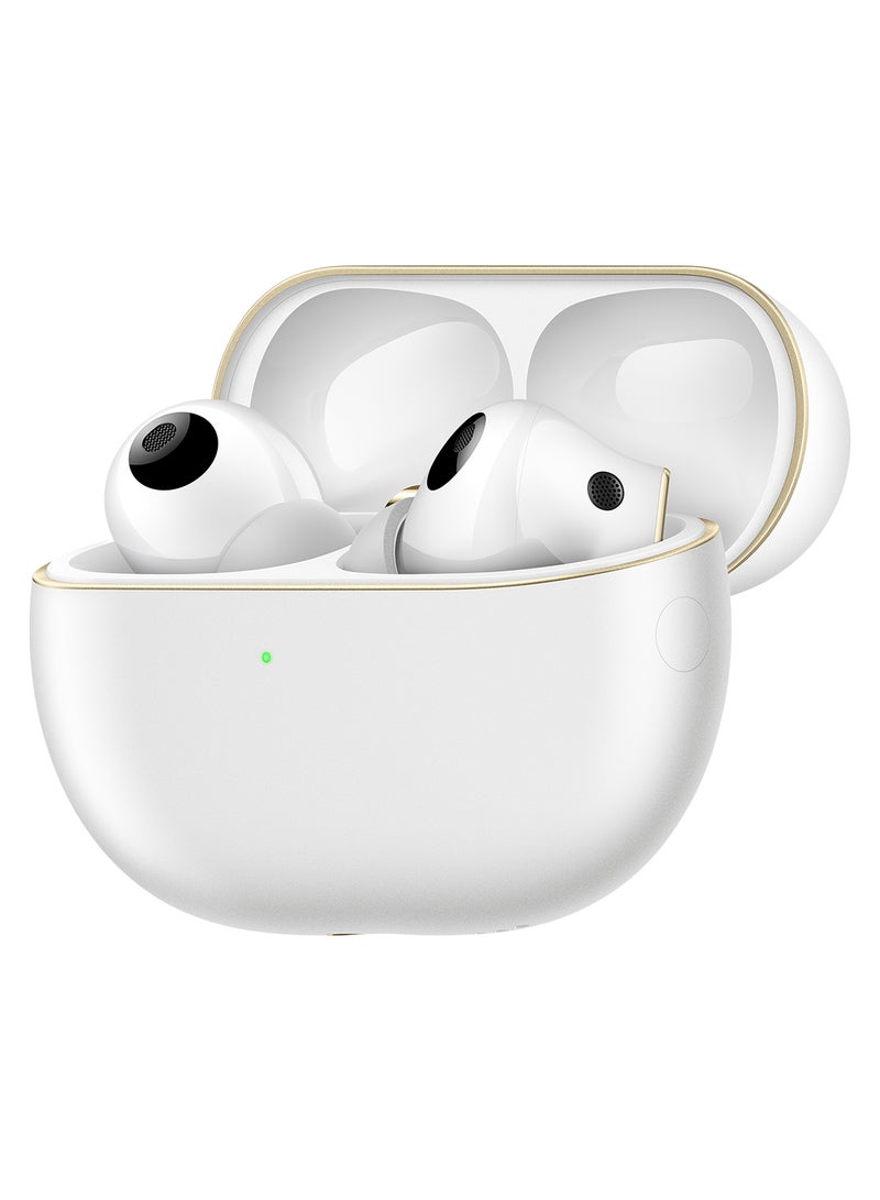 HUAWEI FreeBuds Pro 4, Accept-reject calls with Head Motion Controls, Dual-driver True Sound, Intelligent Dynamic ANC, cmpatible with iOS & Android, AI call-noise-cancellation White - Image 4