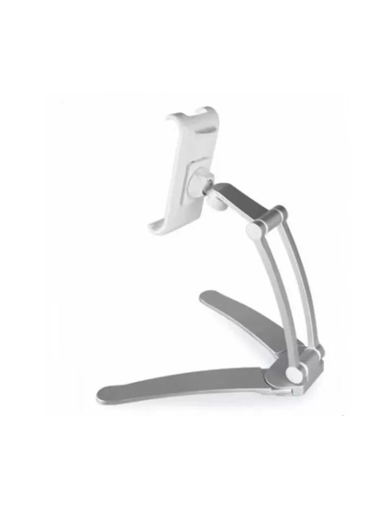 REBENUO Multi-position desktop phone holder lk-616 for mobile or iPad. Mount your device the way that suits you (white) - Image 3