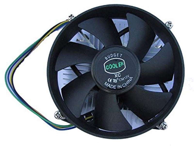 PremiumAV LGA775 CPU Cooler Fan with Heatsink – 12V Silent Cooling Solution for Intel Socket 775 Desktop Processors – Efficient Thermal Fan for Home, Office, and Standard PC Builds - Image 4