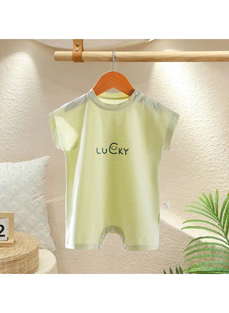 Loquat Newborn Baby Summer Jumpsuit 