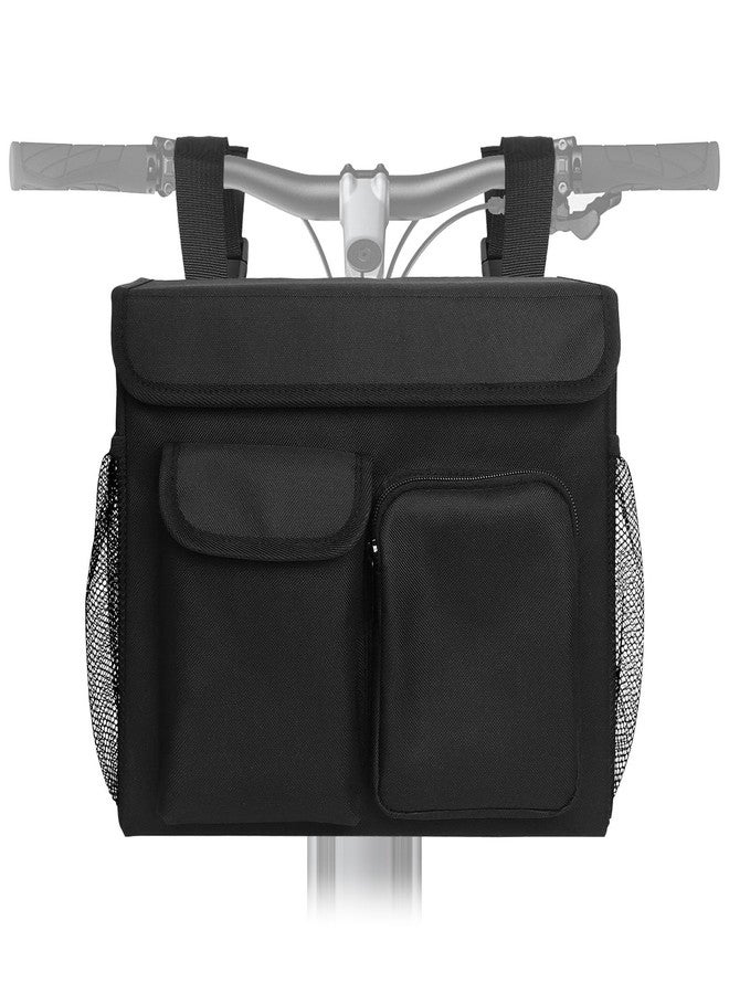 Jenlan Mobility Scooter Bag for Wheelchairs & Rollators - 13x5.9x10.2inch Storage Organizer Pouch with Laptop Pocket, Cup Holders | Waterproof Scooter Basket for Essentials, Phones, Accessories - Image 1