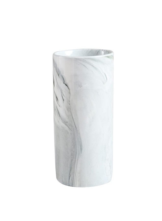 RabyLeo Marble ceramic mug, creative toothbrush holder, simple drinking cup. (Grey) - Image 1