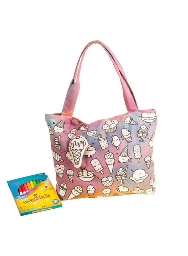 Coloring Tote Bag 