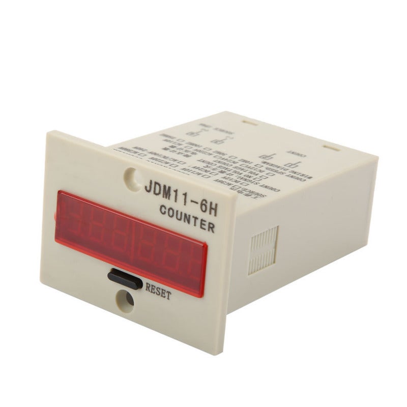 عداد إلكتروني عالي السرعة  
نطاق العد: 0-999999  
جهد التشغيل: AC220V / DC12V-36V  
أداء عد مستقر  
ذاكرة غير متطايرة (بدون طاقة) تدوم حتى 10 سنوات  
مُخصص لأجهزة إدخال الإشارة - Image 5