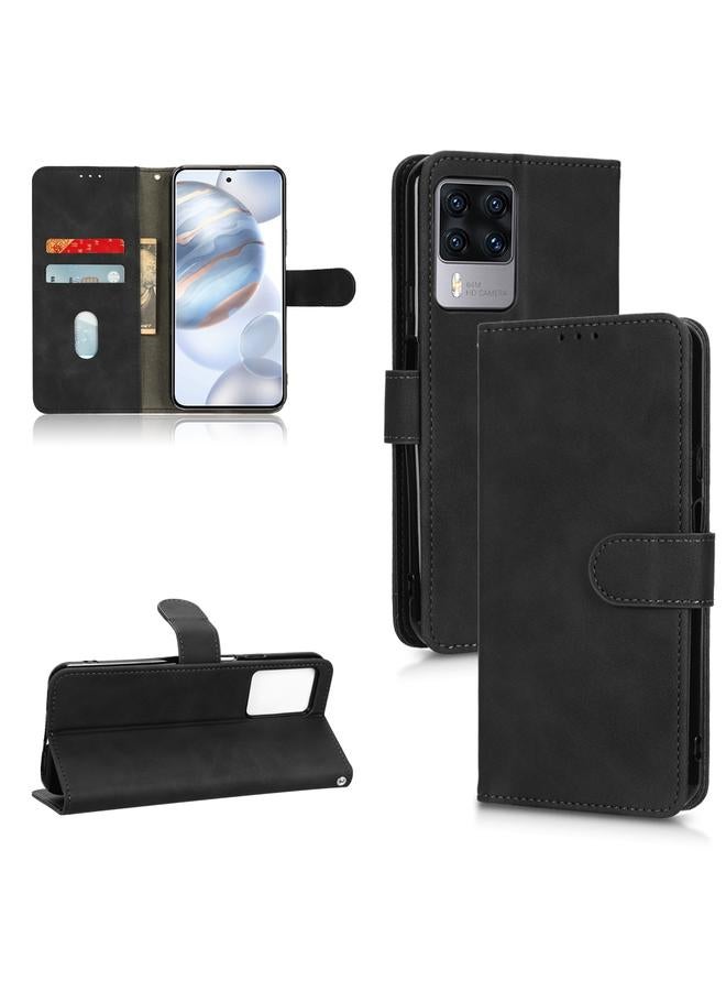 Green Tiger Case For Cubot X50 Skin Feel Magnetic Flip Leather Phone Case - Image 1