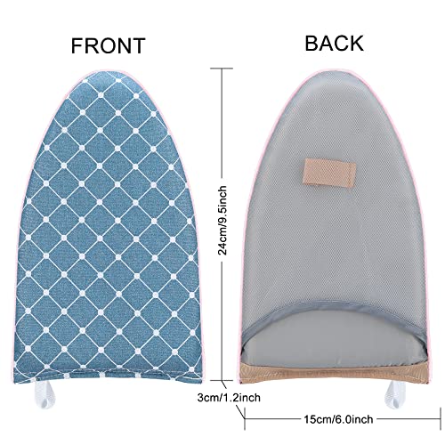 CINPIUK Garment Steamer Ironing Gloves Anti Steam Glove Heat Resistant Garment Steamer Mitt, Garment Steam Accessories for Clothes，Blue - Image 4