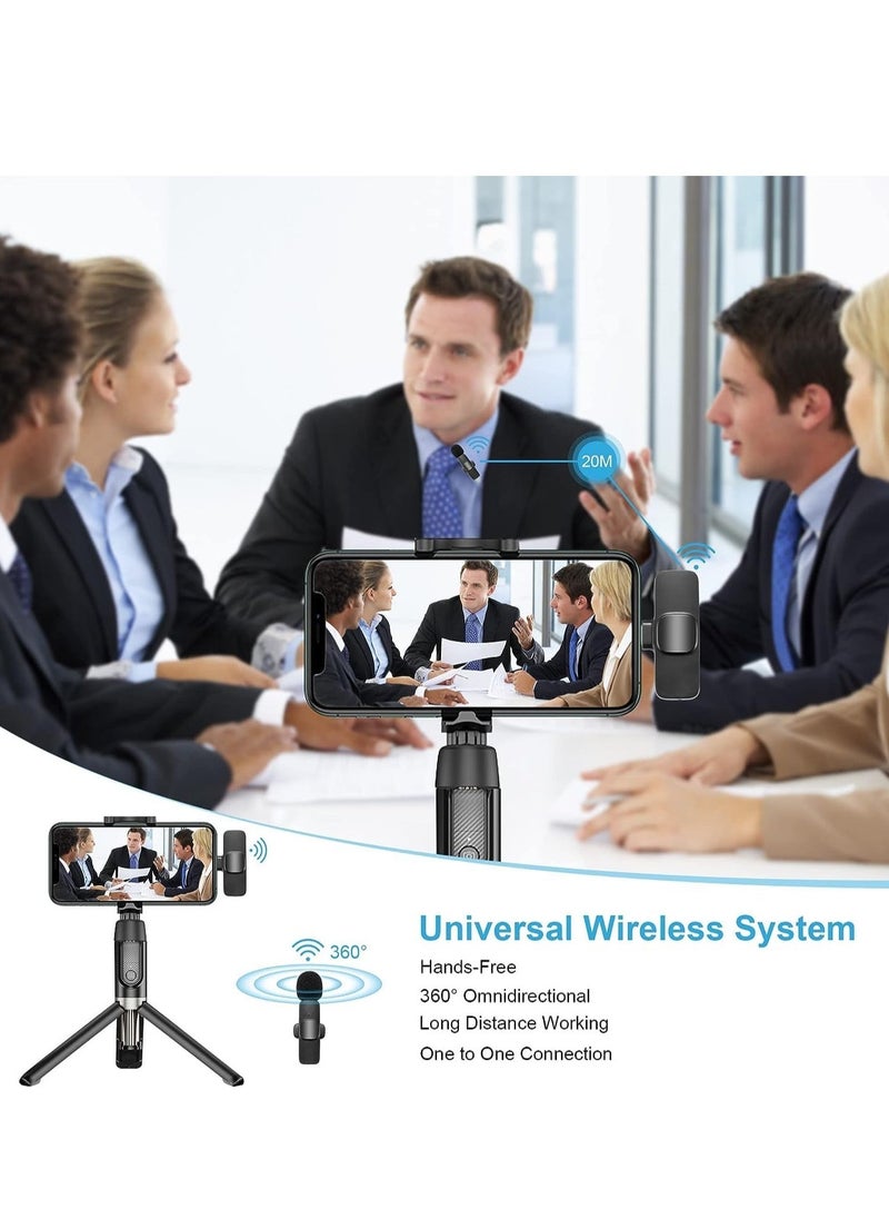 ELTRAZONE Professional Wireless Lavalier Microphone (2 Pcs) | Ideal for USB-C, IPhone, Smartphones, IPads and Macs with USB-C port, Android devices, laptops with USB-C Port | Auto Noise Reduction - Image 4