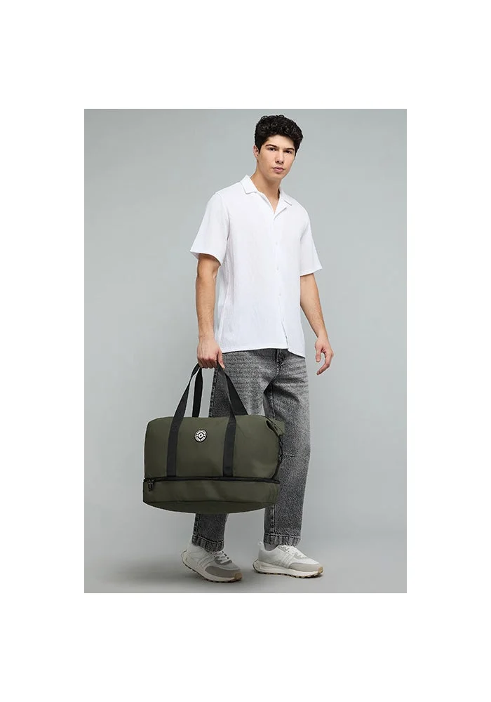 R&b Textured Shirt with Revere Collar and Short Sleeves