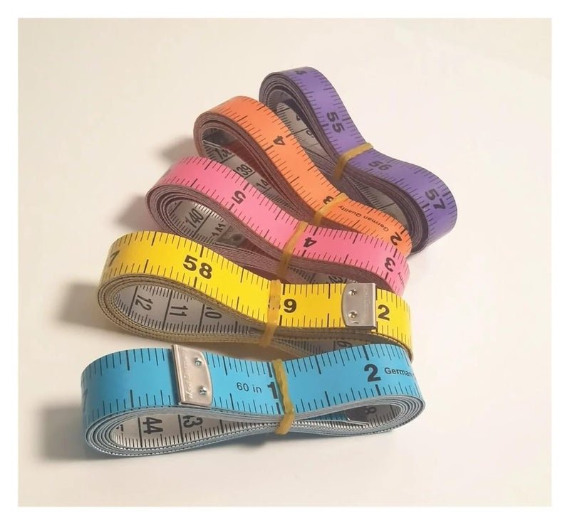 14 Pcs 150cm/60 Body Measuring Ruler Sewing Tailor Tape Measure Centimeter Meter Soft(OG) - Image 4