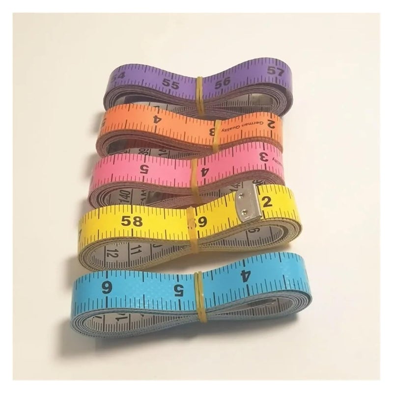 14 Pcs 150cm/60 Body Measuring Ruler Sewing Tailor Tape Measure Centimeter Meter Soft(OG) - Image 3