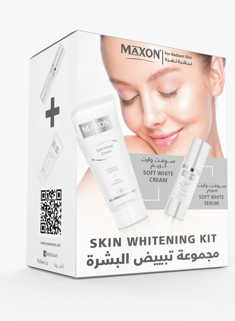 maxon Max On Soft White Cream + Soft White Serum Offer Pack 