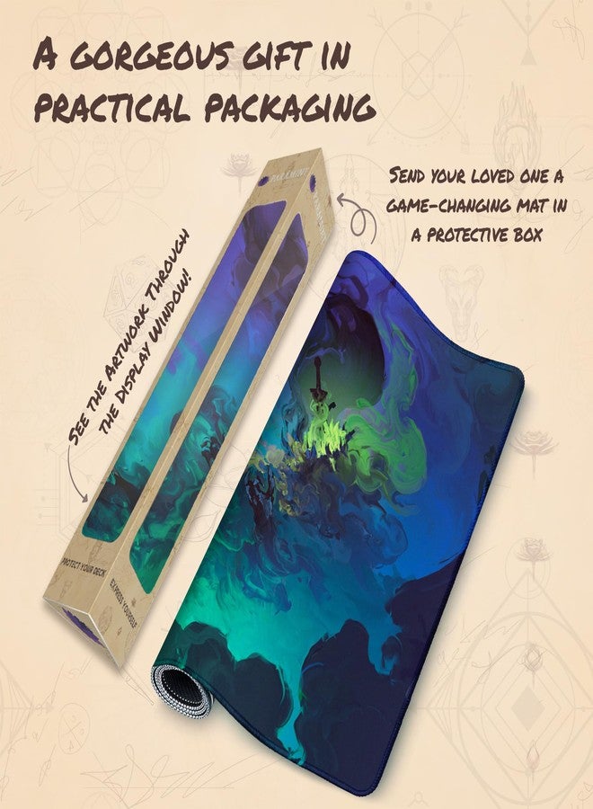 Paramint I Am No Man (Stitched) - MTG Playmat by Anato Finnstark - Compatible with Magic The Gathering Playmat - Original Play Mat Art Designs - Image 5