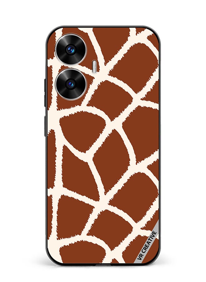 VR CREATIVE Protective Case Cover For Realme C55 Mix Pattern Design Multicolour - Image 1