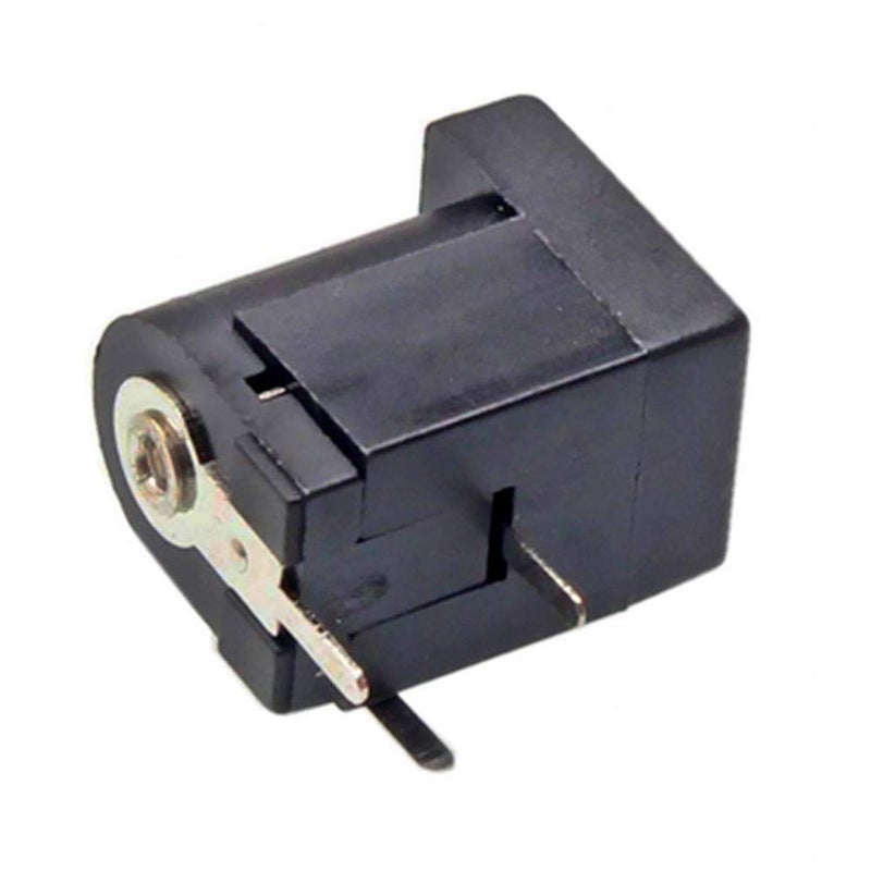 DIKAVS Breadboard-Friendly 2.1mm PCB Mounting Female DC Power Barrel Jack (Pack of 10) - Image 2