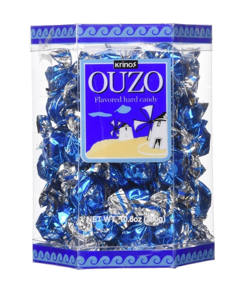 Krinos Ouzo Candy 106 oz Gift Box