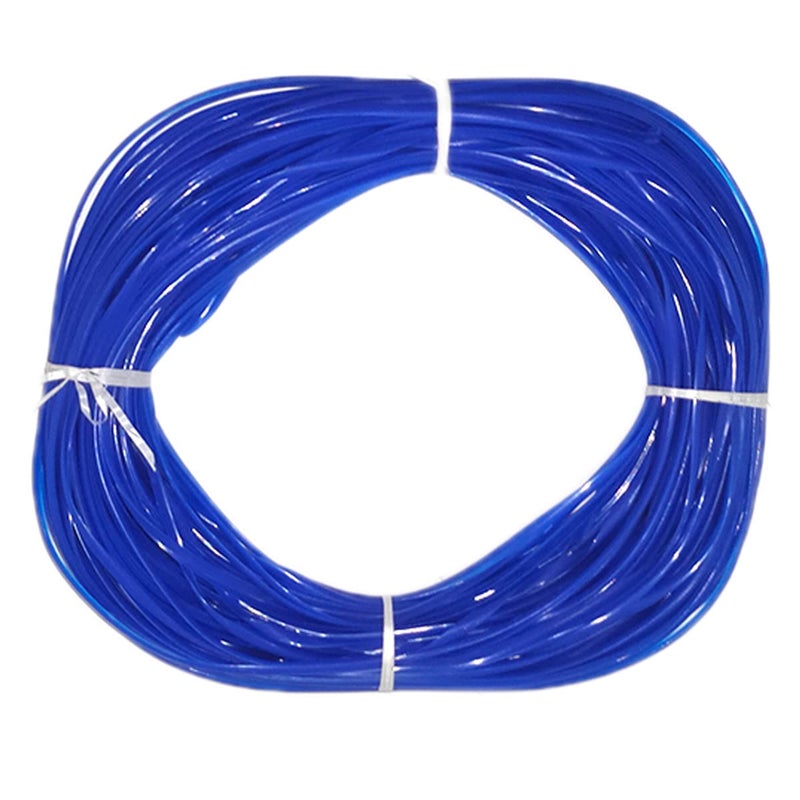 Alpha Plastic Wire Roll for Basket makingWire KoodaiTokriMulti Purpose Craft Work Pack of 1 Dark Blue - Image 1