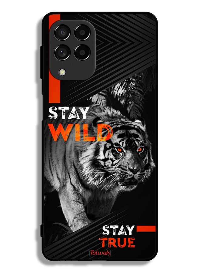 Tolwak Samsung Galaxy M53 Protective Case Cover Stay Wild Stay True  - Image 2