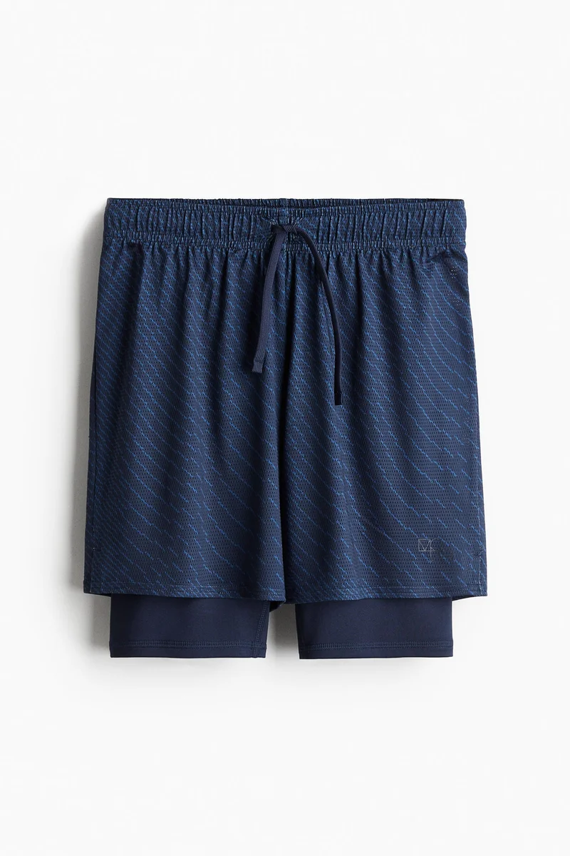 H&M DryMove™ Double-layered sports shorts