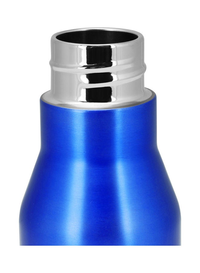 Royalford Double Wall Stainless Steel Water Bottle Blue/White - Image 4