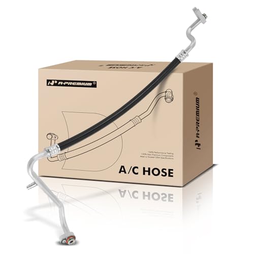 A-Premium A/C Suction Line Hose Assembly Compatible with Jeep Liberty 2008-2009 3.7L, Dodge Nitro 2007-2009 3.7L, Compressor to Evap - Image 1