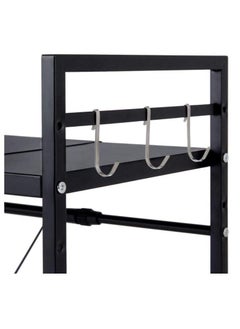 Microwave Oven Stand Shelf Telescopic Oven Storage Rack Organizer Shelving Unit Double-decker Metal Space Saving Storage Rack (Black) - pzsku/Z51E8D42AEB58071DF81FZ/45/_/1703257039/cfd0c356-9ea8-49aa-8746-fa4a1bfa2ce9