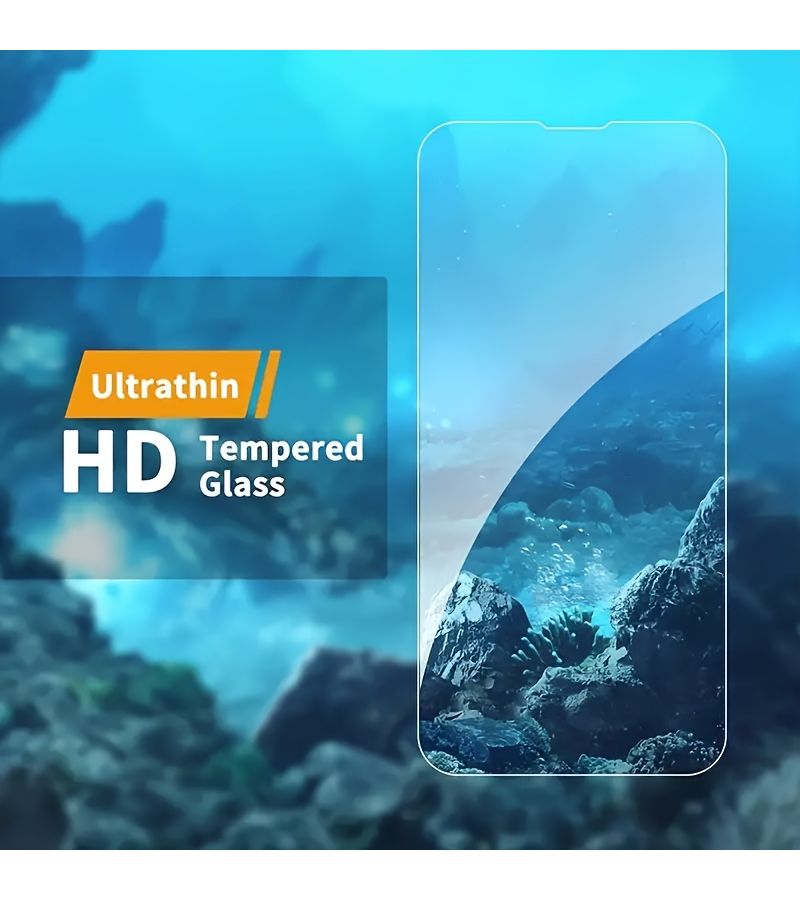 3pcs Premium Tempered Glass Screen Protector Film for iPhone 13 14 15 Pro Max HD Clear Anti Scratch - Image 3