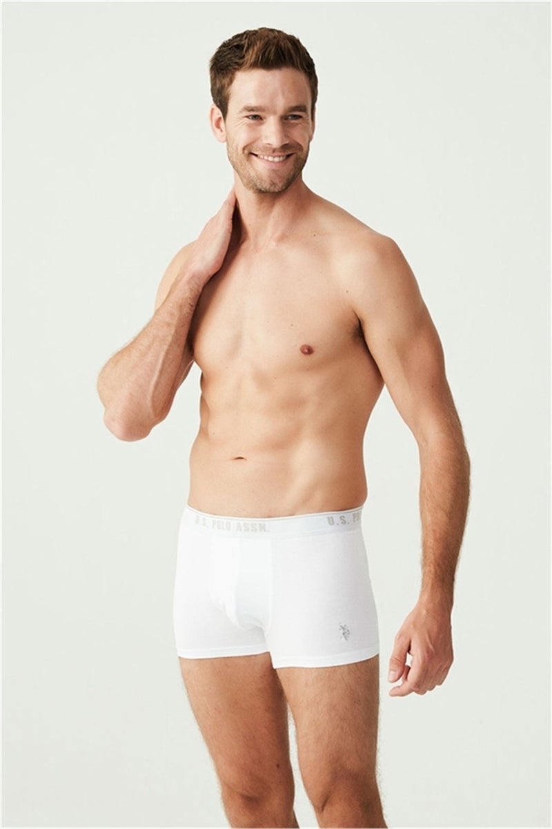 U.S. Polo Assn. BASE. Polo Assn. 80097 Men's 3-pack Boxer - Red&dark blue&white  - Image 2