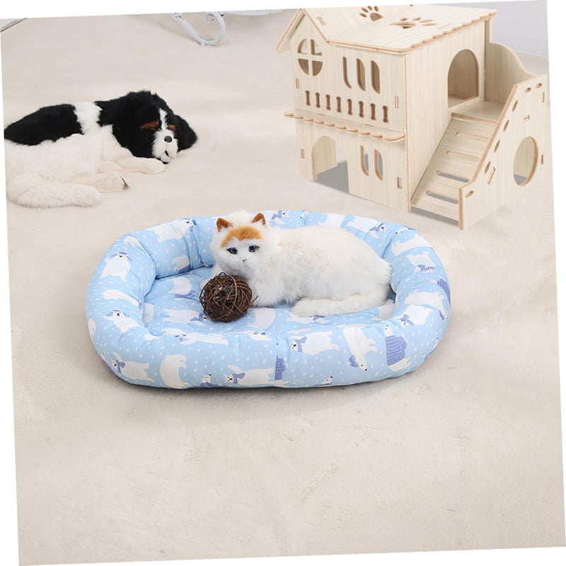 Wooden Hamster House Hideout Villa With Climbing Ladder For Play And Sleep Durable Safe Design - Image 4