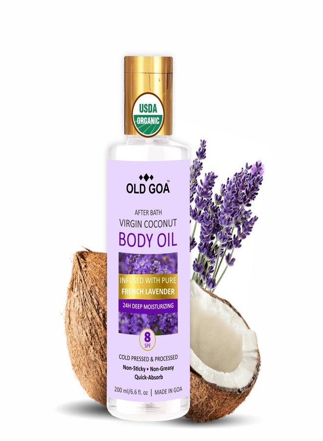 OLDGOA After Bath Body Oil For Women | Daily Use, Massage & Glowing Skin | For All Skin Types | For Men & Women | French Lavender | 50 ML - Image 1